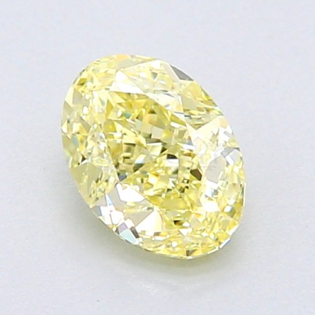 GIA Diamond yellow fancy 0.4 ct.