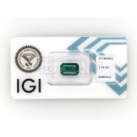 Smeraldo naturale IGI 3.78ct