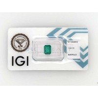 Smeraldo naturale IGI 1.63ct