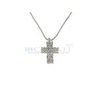 Petit croix avec diamants 0.13ct