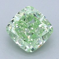 GIA Diamond green intense 0.73 ct.