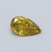 GIA Diamond yellow deep 0.52 ct.