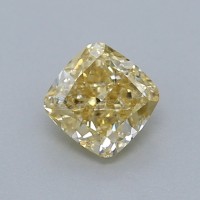 GIA Diamond yellow fancy 0.31 ct.