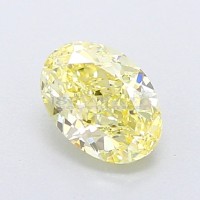 GIA Diamond yellow fancy 0.36 ct.