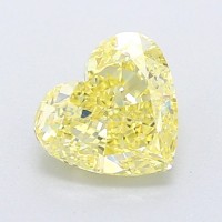 GIA Diamond yellow fancy 0.43 ct.