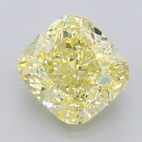 GIA Diamond yellow light 0.91 ct.