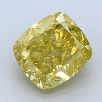 IGI Diamond yellow intense 1.31 ct.