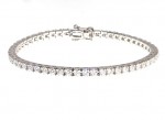 Bracelet tennis diamants de 5cts