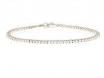 Bracelet tennis diamants en or 750 de1.35ct