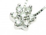 Chaîne pendentif diamants en or 18 carats 0.15ct