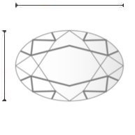 Diamante GIA - F SI2 - 1.01 ct.